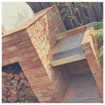 Custom outdoor kitchen stainless steel bbq