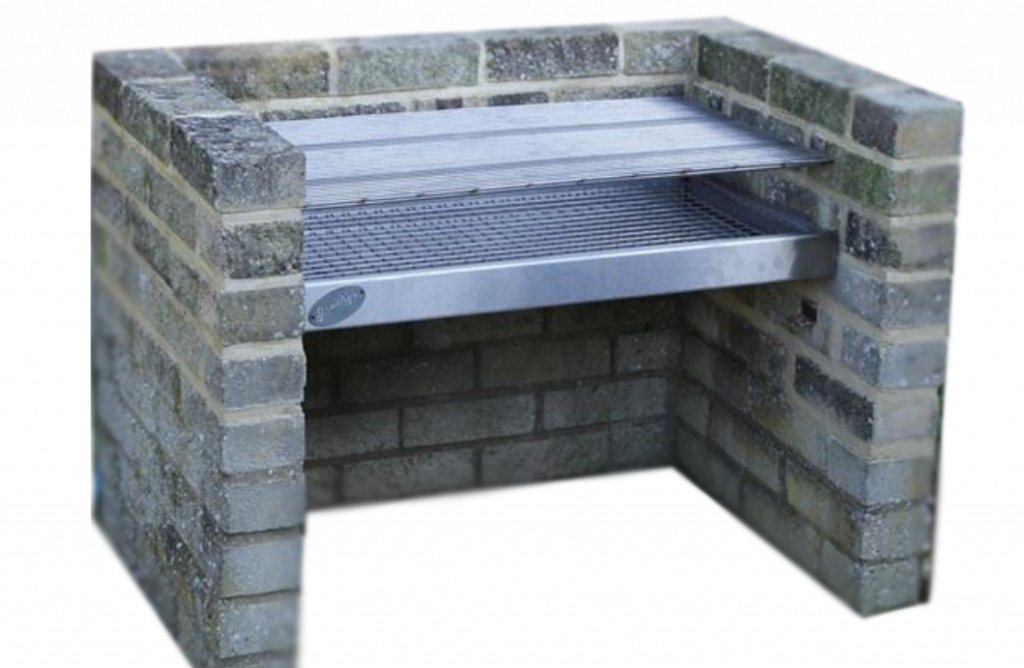 custom stainless steel built in bbq kit